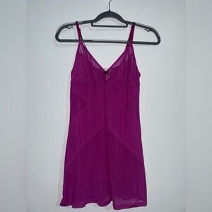 On Gossamer Magenta Chemise